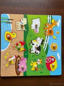 Puzzle pro děti různé druhy