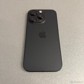 iPhone 16 Pro 256GB black titan, jako nový, záruka