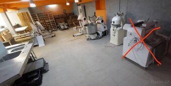 Vybavení pekárny.