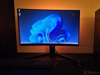 Herní zakřivený LED monitor AOC C24G1 24" 144 Hz