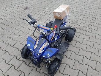 Dětská čtyřkolka Dragon II Sport 49ccm modrá