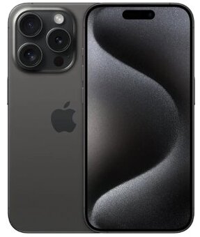 Apple iPhone 15 Pro 128 GB - Černý