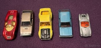 RETRO SADA 5 AUTÍČEK – Matchbox Lesney + Guisval + Porsche 5