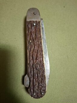 Retro lovecký kapesní nůž mikov