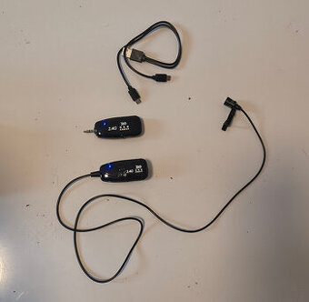 bezdratovy klopovy mikrofon na jack konektor