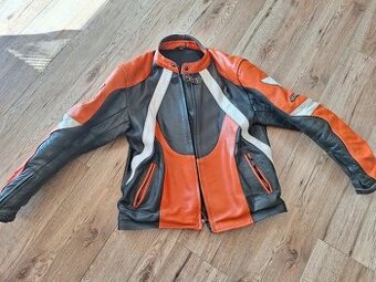 Kvalitní kožená motorkářská bunda Bolder