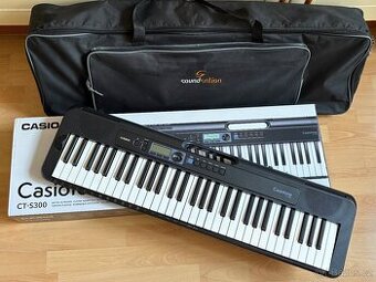 Elektronické klávesy Casio CT S300 černé + BATOH
