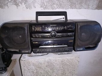 KAZETOVÝ MAGNETOFON SHARP