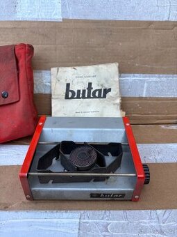 Dobový plynový vařič Butar