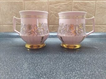 Hrnečky po mamince 2 kusy růžové