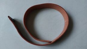 Vojenský kožený opasek nový uloženka 90 cm ČSLA