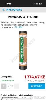 ASPA BIT G S40 1x7,5m  výroba 17.8.2025