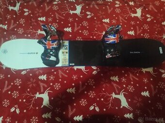 Snowboard Salomon + boty