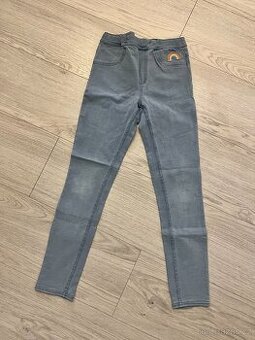 KALHOTY dívčí modré elastické TCHIBO