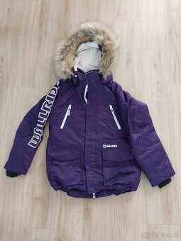 Nová lyžařská zimní bundu LINDEX vel. 146 + nakrčník ZDARMA
