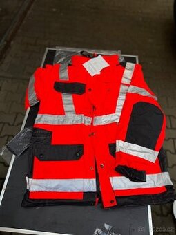 Reflexní zimní bunda