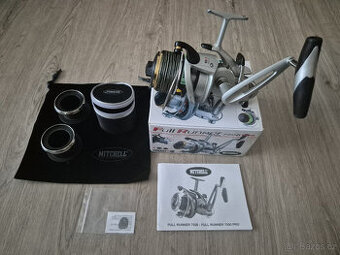 Naviják Mitchell Full Runner 7500 PRO + 2 cívky, vak, podl.