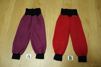 Dětské softshellové kalhoty, velikost 98