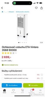 Ochlazovač vzduchu ETA
