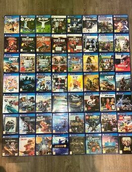 Hry na PS4/PS5 (osobně/dobírka) kus od 159 Kč