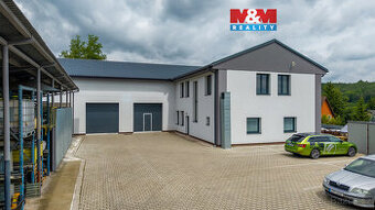 Pronájem haly s kancelářemi, Mladá Boleslav, ul. U přejezdu