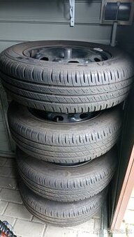 Prodám 4ks letních kol na Škoda Roomster, Fabia.