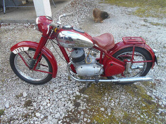 Jawa 350/18 pérák s TP a SPZ