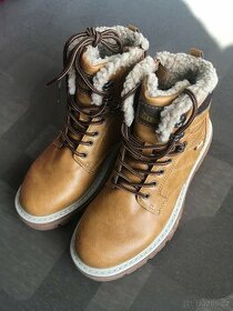 Kotníkové zimní boty s kožíškem na zip - Landrover - 1