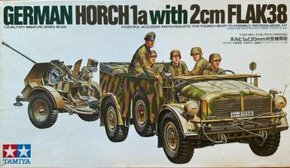 German Horch 1a With 20mm AA Gun