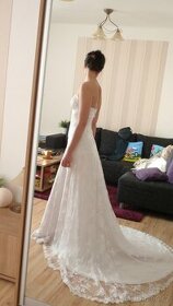 Svatební šaty na vysokou nevěstu - 1