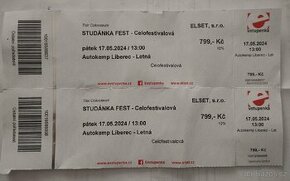 Studánka FEST - Liberec-Letná (2 celofestivalé vstupenky)