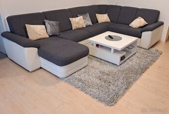 Koberec ENZO 160 x 230 cm šedý vlas 5 cm - 1