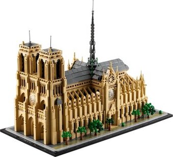 LEGO Architecture 21061 – Notre-Dame v Paříži - KOMPLETNÍ