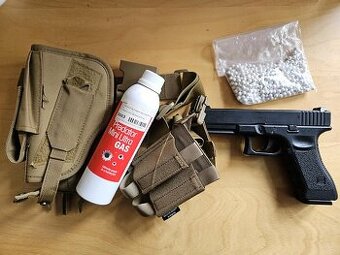 Glock 17 Tokyo Marui Blow-back, Green Gas