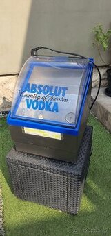 Nerez mini chladnička Absolut