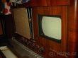 Starý ruský retro starožitný televizor - televize leningrad