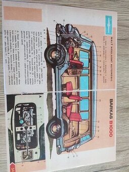 Barkas B1000 obrázek schéma