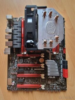ZÁKLADNÍ DESKA+PROCESOR+CHLADIČ+PAMĚŤ 16Gb