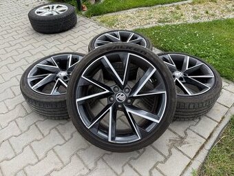 4x al kola 5x112 19 + pneu letní 225/40 R19