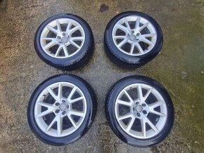 Zimni sada alu kola Audi 18 5x112 et37 225/50 18” 5-6mm