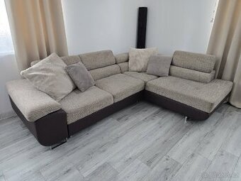 Prodám rozkládací sedačku ve tvaru L
