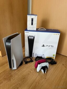 PlayStation 5 s mechanikou + příslušenství