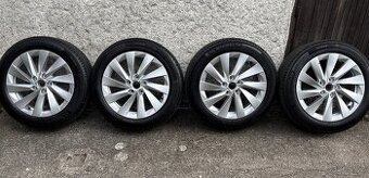 Nová kompletní sada, kola 17" MENSA + Michelin na Octavia 4