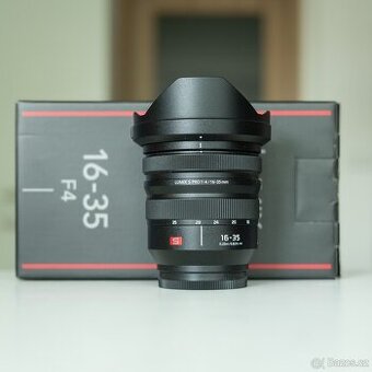 Panasonic Lumix S-Pro 16-35/4 + UV filtr Hoya