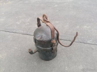 Predám starožitná karbidová lampa