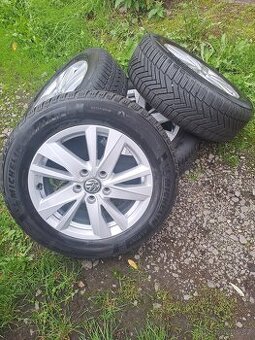 Alu kola 5x112 originál VW 205/60 R16