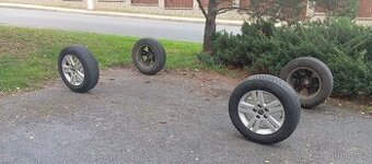 Sada alu kola zimní pneu Nexen winguard 225/65 R17