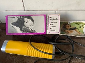Retro fén LD 9 z DDR, originální krabička