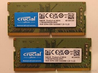 Paměť RAM DDR4 8GB SO-DIMM