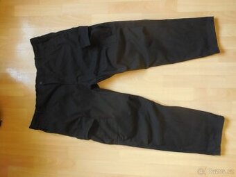 pánské H&M černé kalhoty kapsáče elast 46/3XL p.114-118